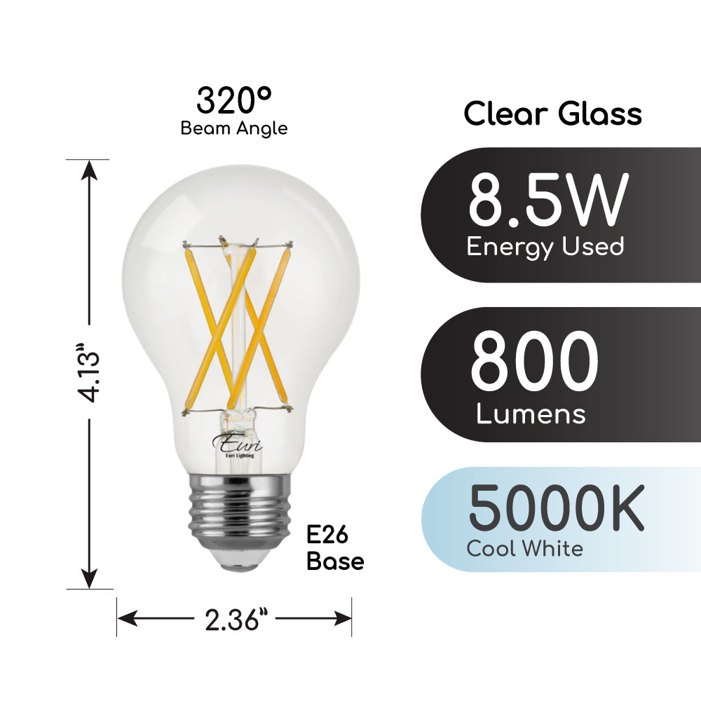 LED A19 60W Dim Energy Star CEC - VA19-3050CEC product image