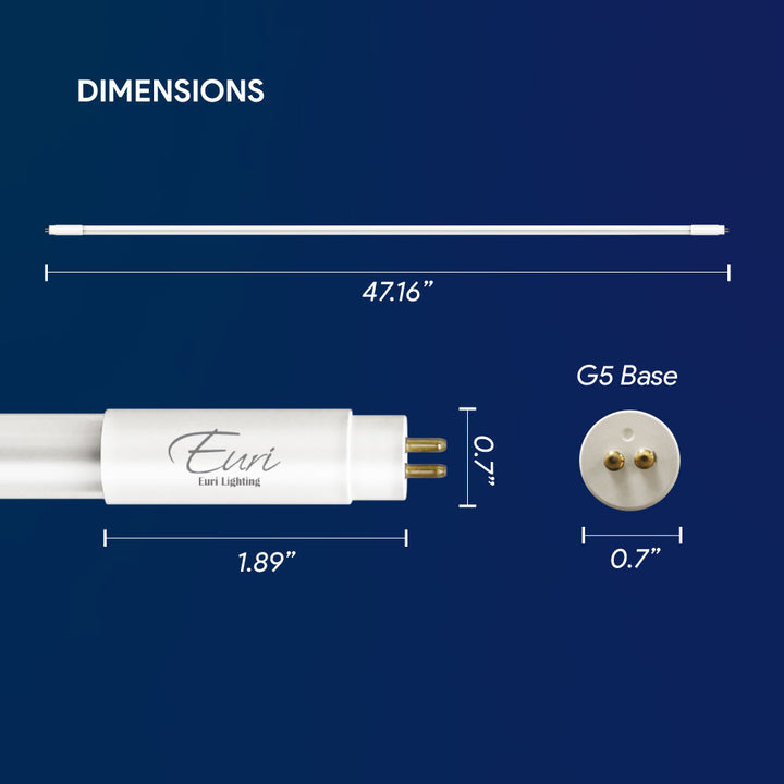Euri Lighting LED Tube – T5 – 54W - ET5-24W305H product image