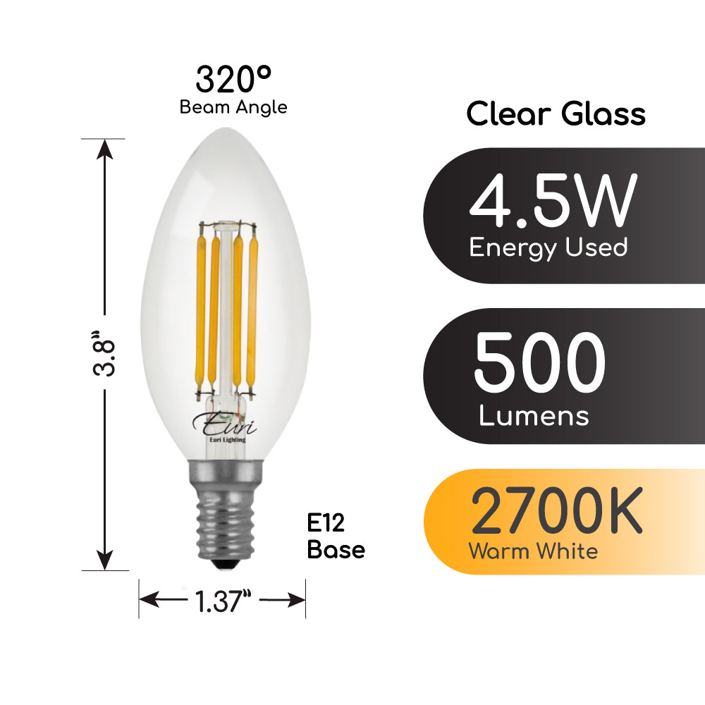 LED B10 60W Dim Energy Star product image