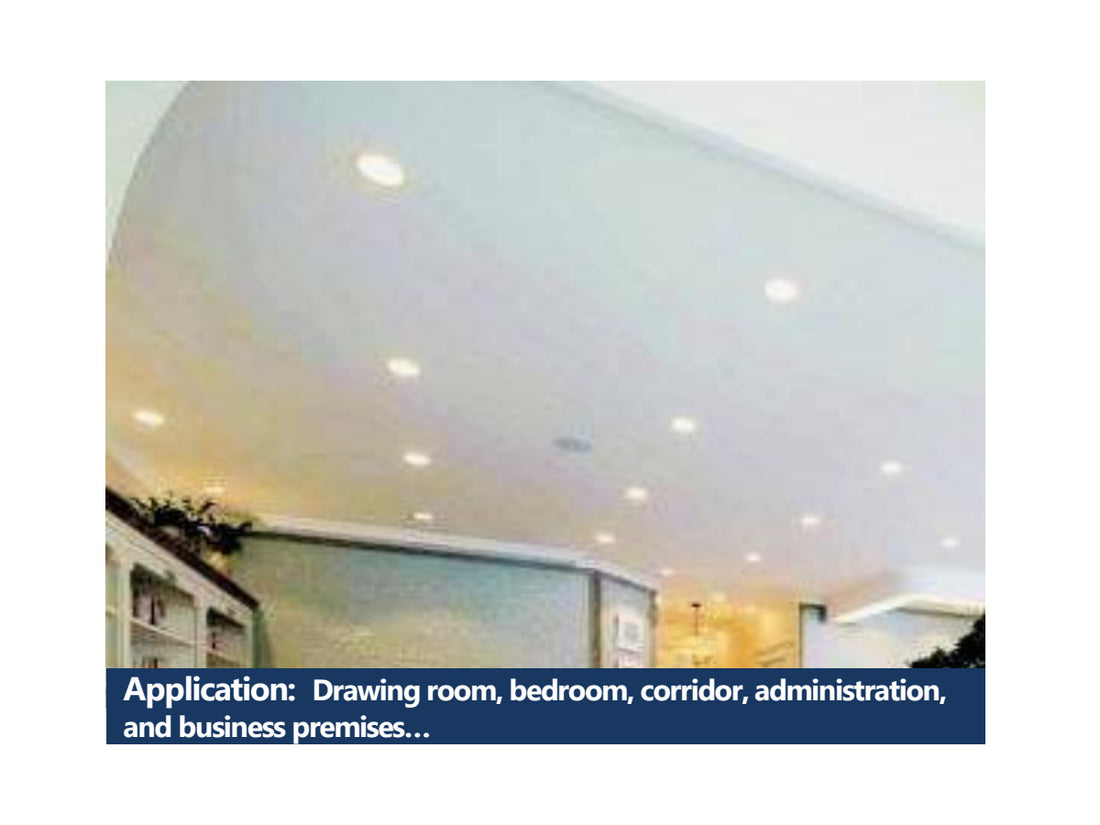 Honya HY-TLSM-R12-24W-5CCT LED Trimless Downlight Application