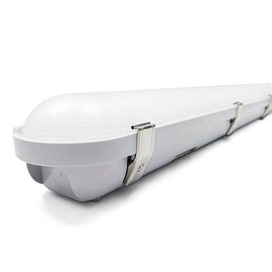 JEE LED Vapor Tight Fixture 25/30/35/40/50W Selectable 5CCT 120-277V