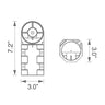 JEE Type A Area Light Accessory product image