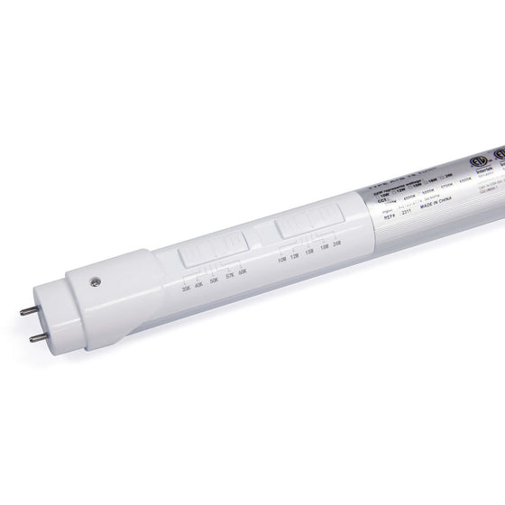 T8 Tube – 4FT – 24W – 3500K/4000K/5000K/5700K/6500K | Non-Dimmable – AC120-277V | 3080 lm