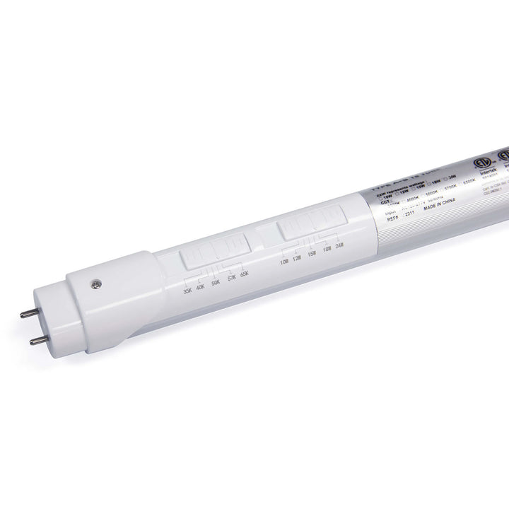 T8 Tube – 4FT – 24W – 3500K/4000K/5000K/5700K/6500K | Non-Dimmable – AC120-277V | 3080 lm