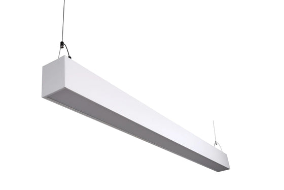 Architectural Light – 4FT – 50W – 3000K/4000K/5000K Selectable – Up/Down, Black, 6500 lm