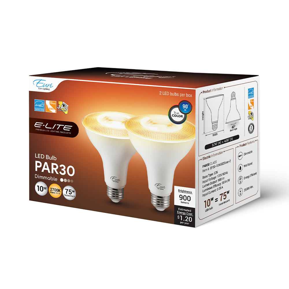 LED Par30Ln 75W Dim Energy Star CEC - EP30-10W5020CEC packaging image