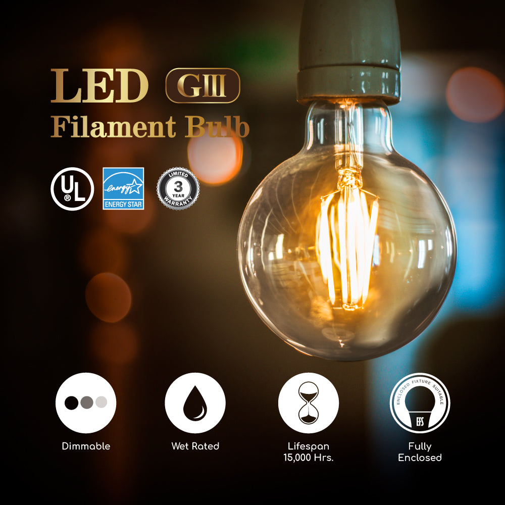 LED G25 100W Dim Energy Star product image