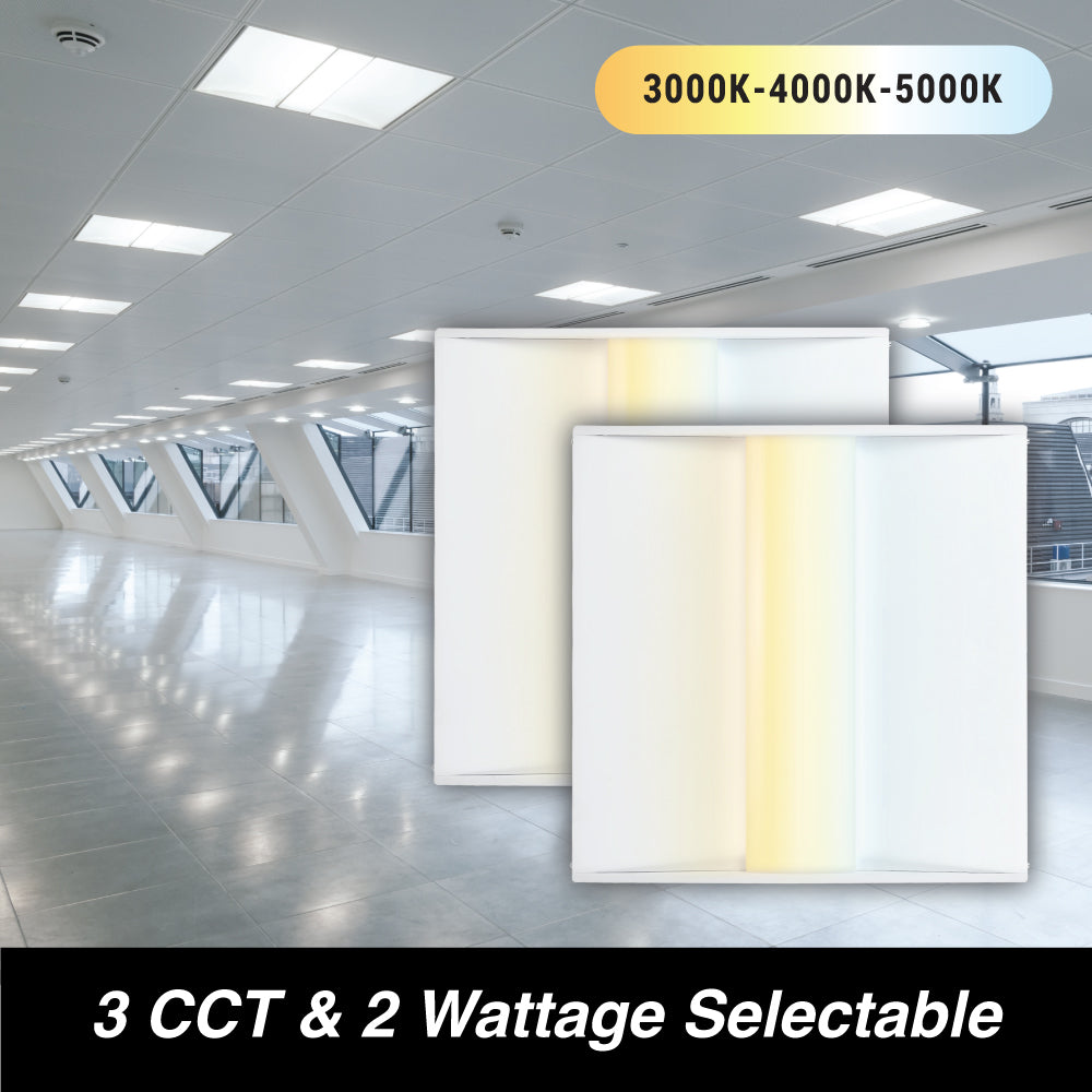 Euri Lighting Slim Troffer – 2x2 – 25W / 3000K - ETF22-35W103SW-2 installation view
