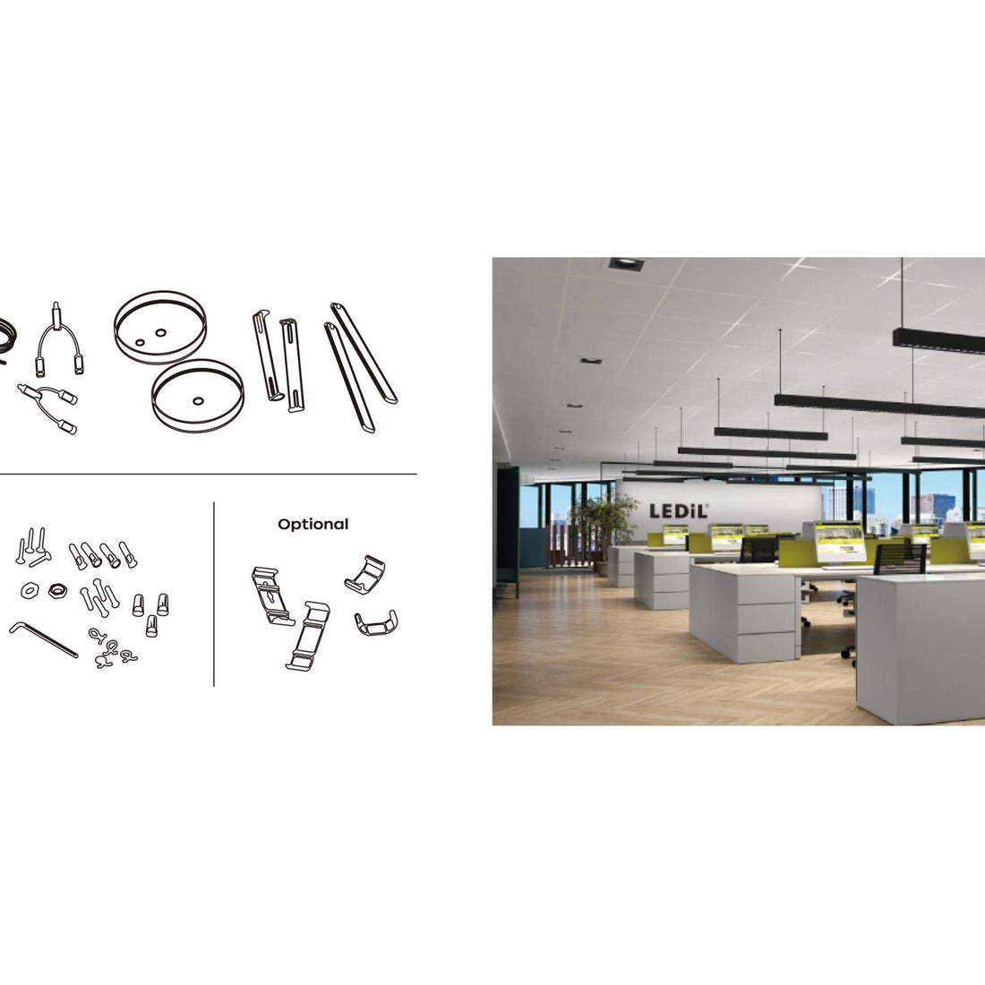 Architectural Light – 4 FT – 50W product detail 2