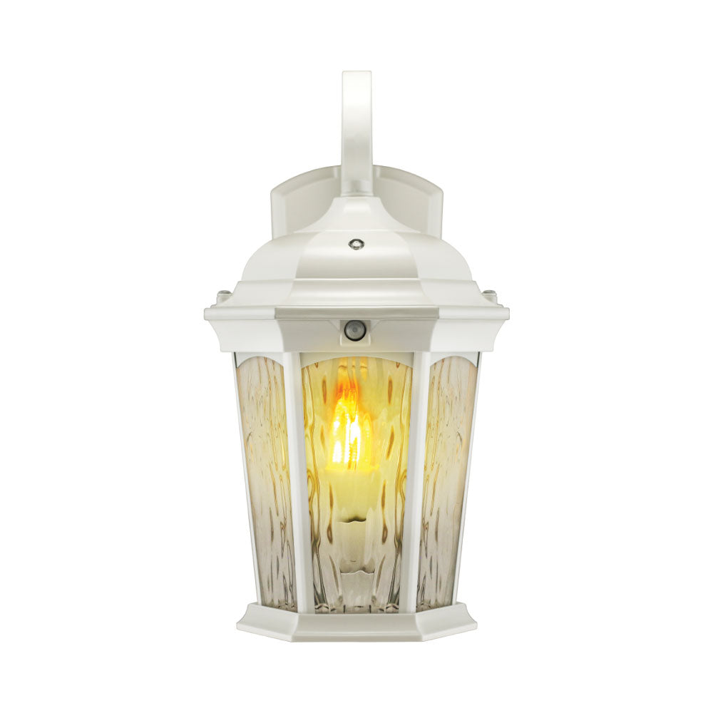 LED Water Glass Flame Bulb Fixture W Photocell & Motion Sensor - EFL-140W-MD product image