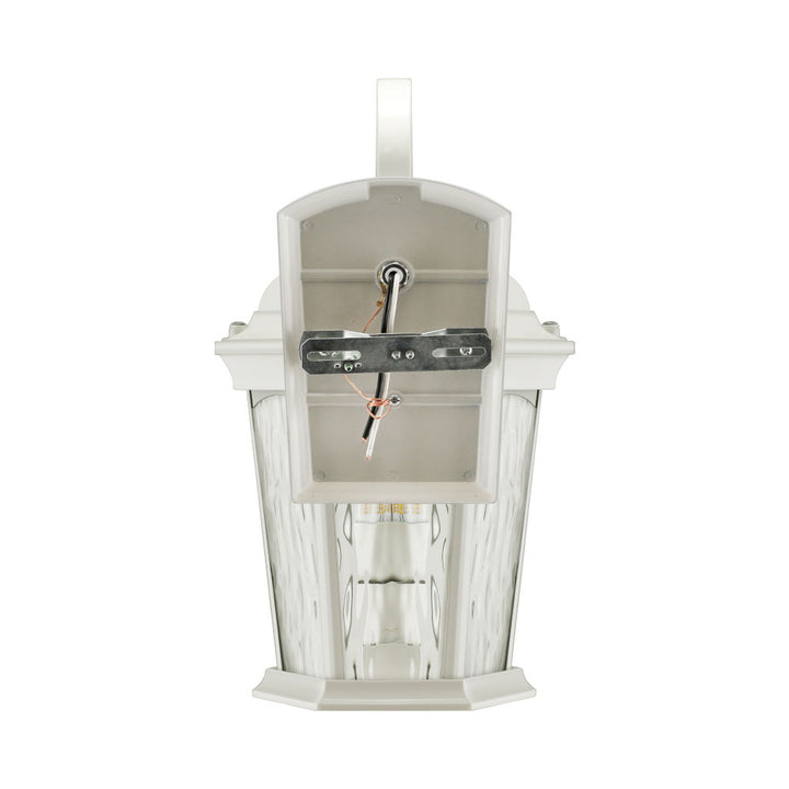 LED Water Glass Flame Bulb Fixture W Photocell & Motion Sensor - EFL-140W-MD product image