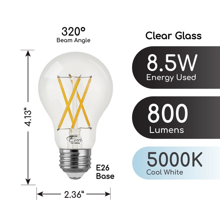 LED A19 60W Dim Energy Star CEC - VA19-3050CEC product image