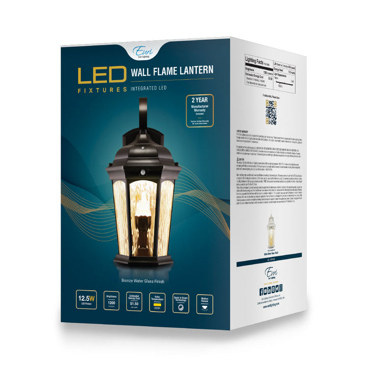 Euri Lighting Wall Lantern – Standard – 130W - EFL-130W-MD packaging image