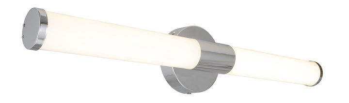 LED Vanity Linear Light 24" 25W Brushed Nickle close-up detail