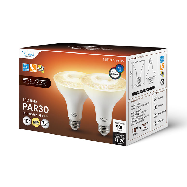 LED Par30Ln 75W Dim Energy Star CEC - EP30-10W5000CEC packaging image