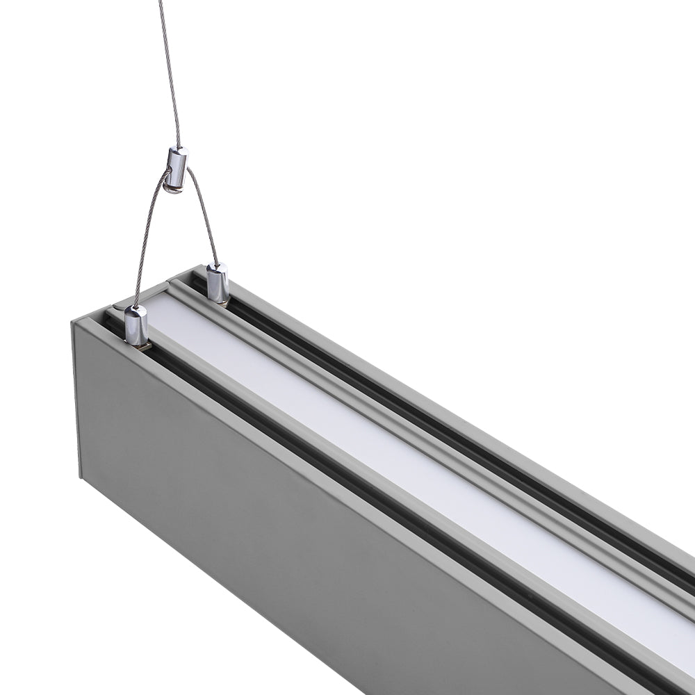 LED 4Ft Up Down Fixture 3Cct Dual Tune Dlc - EUD4-50W103SW-S close-up detail