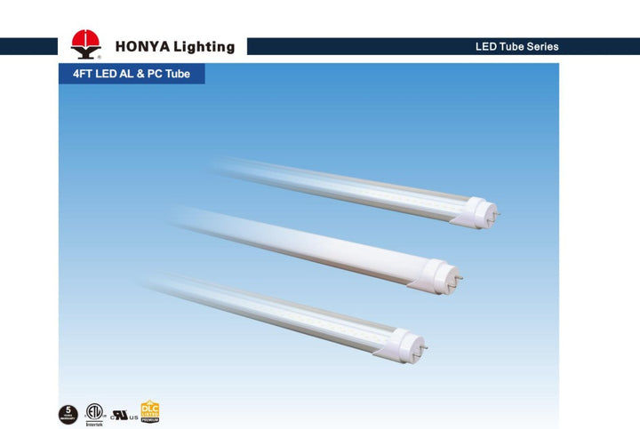 4FT LED Tube-Watt&CCT Selectable 12-15-18-20-22W Clear installation view