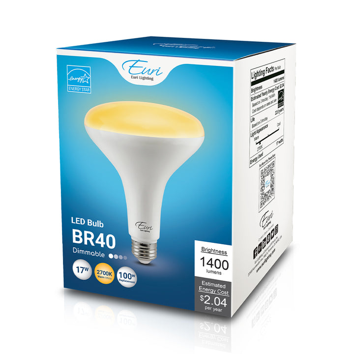 LED Br40 100W Dim Energy Star - EB40-17W3020E packaging image