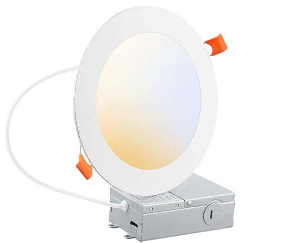 Downlight – 6" – 12W – 2700K/3000K/3500K/4000K/5000K Selectable – Ultra Thin, Round, Mini