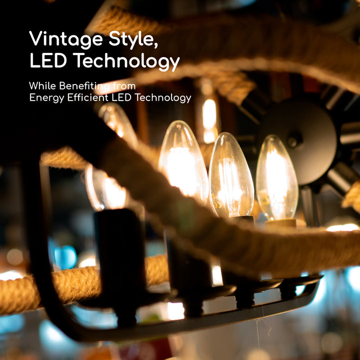 LED B10 60W Dim Energy Star CEC - VB10-3000CEC close-up detail