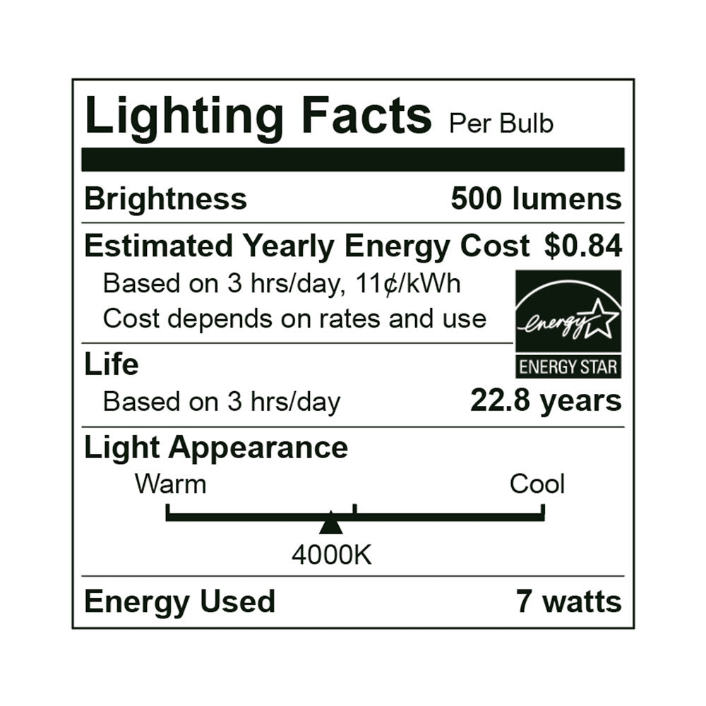 LED Par30Ln 75W Dim Energy Star - EP30-11W6040E specification image
