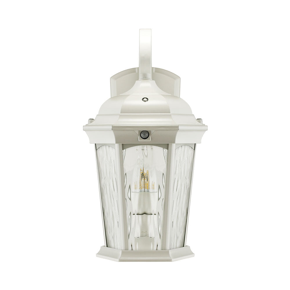 LED Water Glass Flame Bulb Fixture W Photocell & Motion Sensor - EFL-140W-MD product image