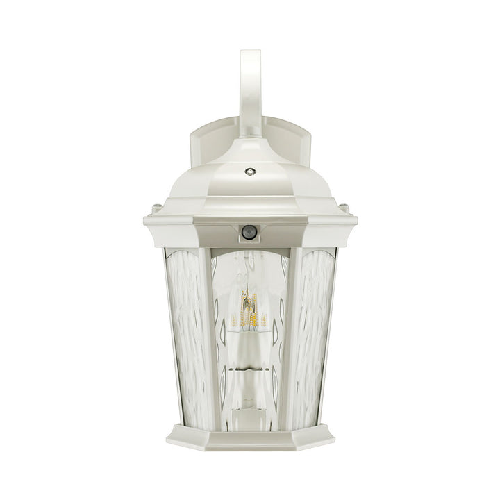 LED Water Glass Flame Bulb Fixture W Photocell & Motion Sensor - EFL-140W-MD product image
