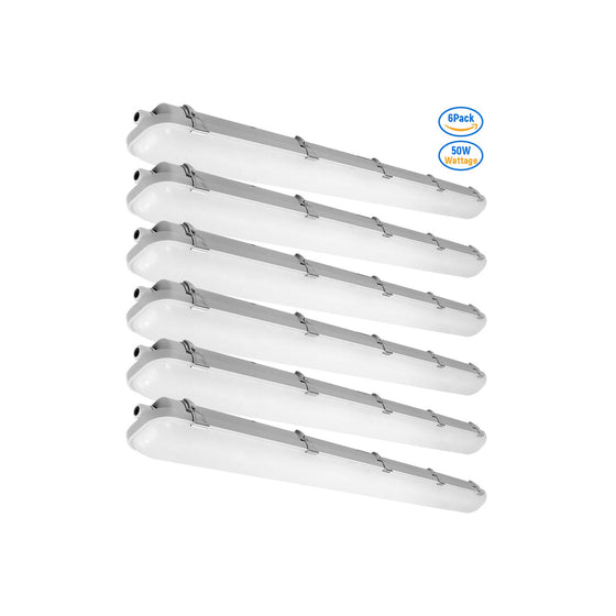 JEE LED Vapor Tight Fixture 25/30/35/40/50W Selectable 5CCT 120-277V