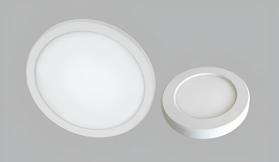 Downlight – 12" – 24W – 3000K/4000K/5000K Selectable – Surface Mount, Round, AC120V