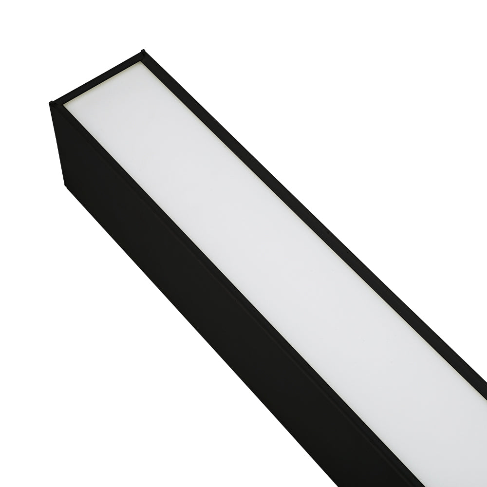 LED 4Ft Up Down Fixture 3Cct Dual Tune Dlc - EUD4-50W103SW-B close-up detail