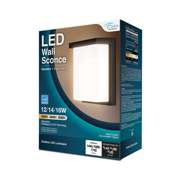 LED Wl Non-Dim Energy Star - EOL-WL60BK-1100ESW packaging image
