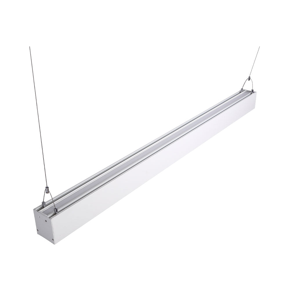 Euri Lighting 4 FT Suspended Up Down Fixture – 4 FT – 3000K - EUD4-50W103SW-W specification image