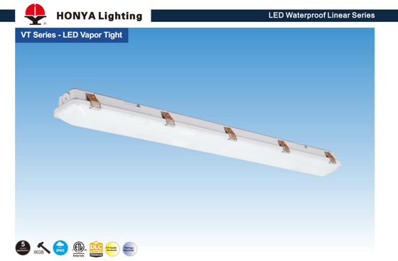 Vapor Tight – 8FT – 40W/60W/80W – 3000K/4000K/5000K Selectable – AC120-277V, 120°, IP66