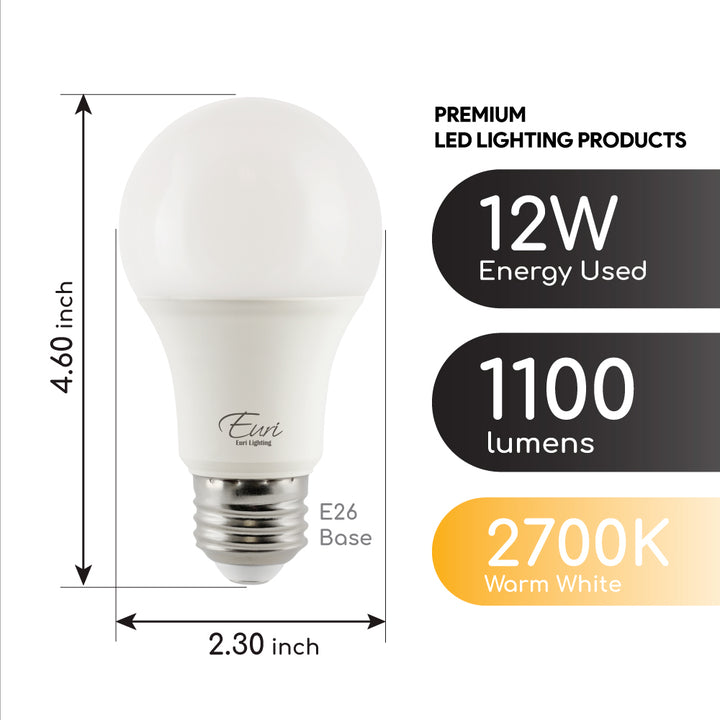 LED A19 75W Dim Energy Star CEC - EA19-5022CEC product image