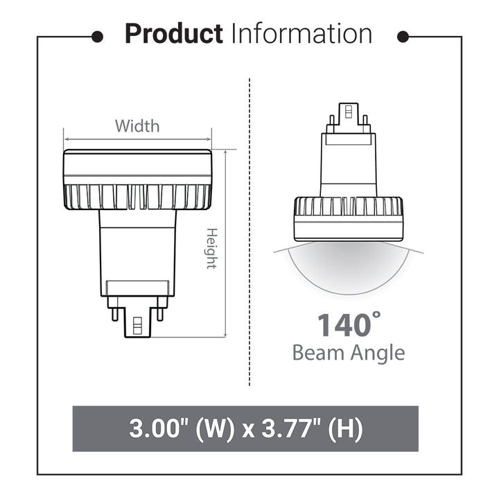 LED Pl 26W Non-Dim Dlc - EPL-2140HV product image