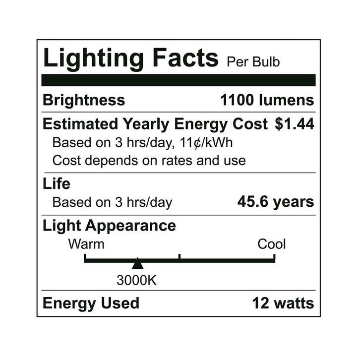 Euri Lighting Pl Vertical – Standard – 26W - EPL-2100HV specification image