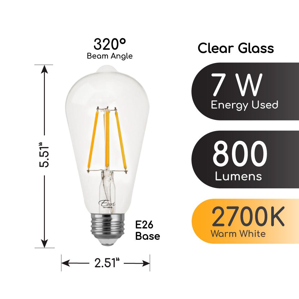 LED St19 75W Dim Energy Star - VST19-3020E product image