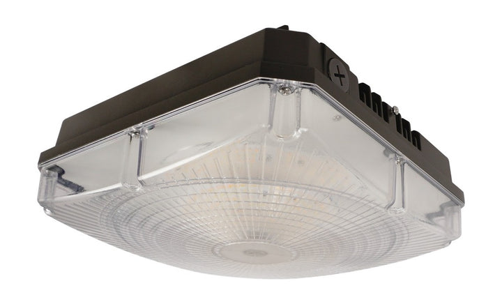 LED Garage Canopy Light 70W-60W-40W Selectable close-up detail