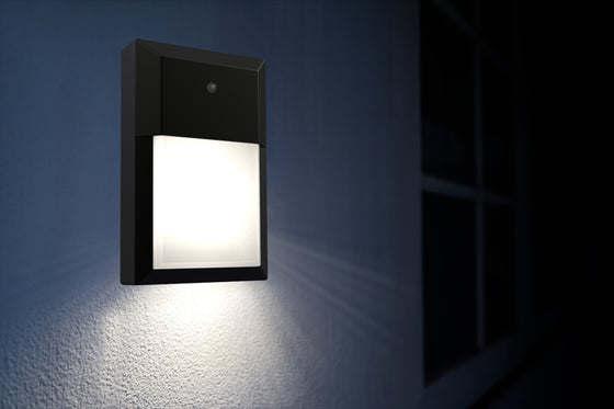 Mini Wall Pack – Standard – 3000K – CCT 3500K/4000K/5000K/6500K – Non-Dimmable, 120V, 100°, Energy Star/ETL/FCC