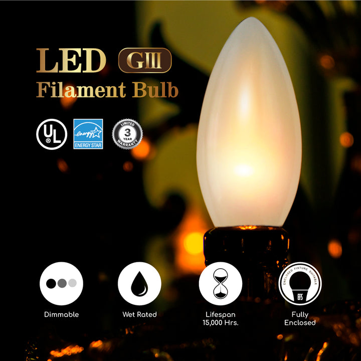 Euri Lighting LED Lamp – B10 – 40W - VB10-3020EF-1 product image