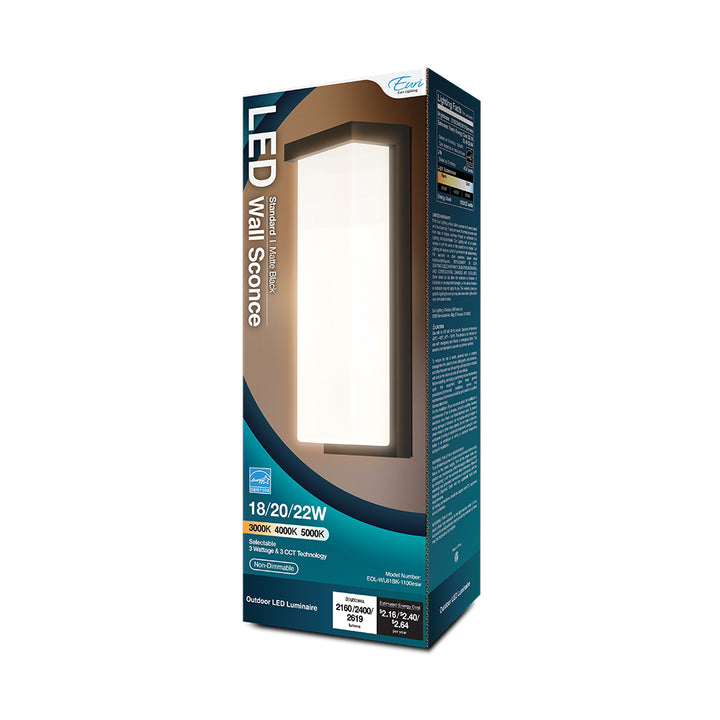 LED Wl Non-Dim Energy Star - EOL-WL61BK-1100ESW packaging image