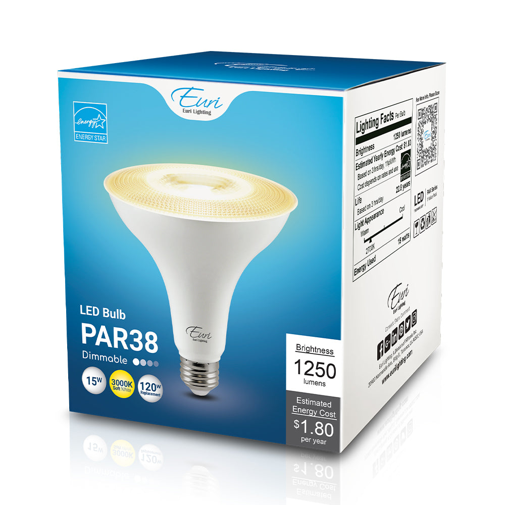 LED Par38 120W Dim Energy Star - EP38-15W6000E packaging image