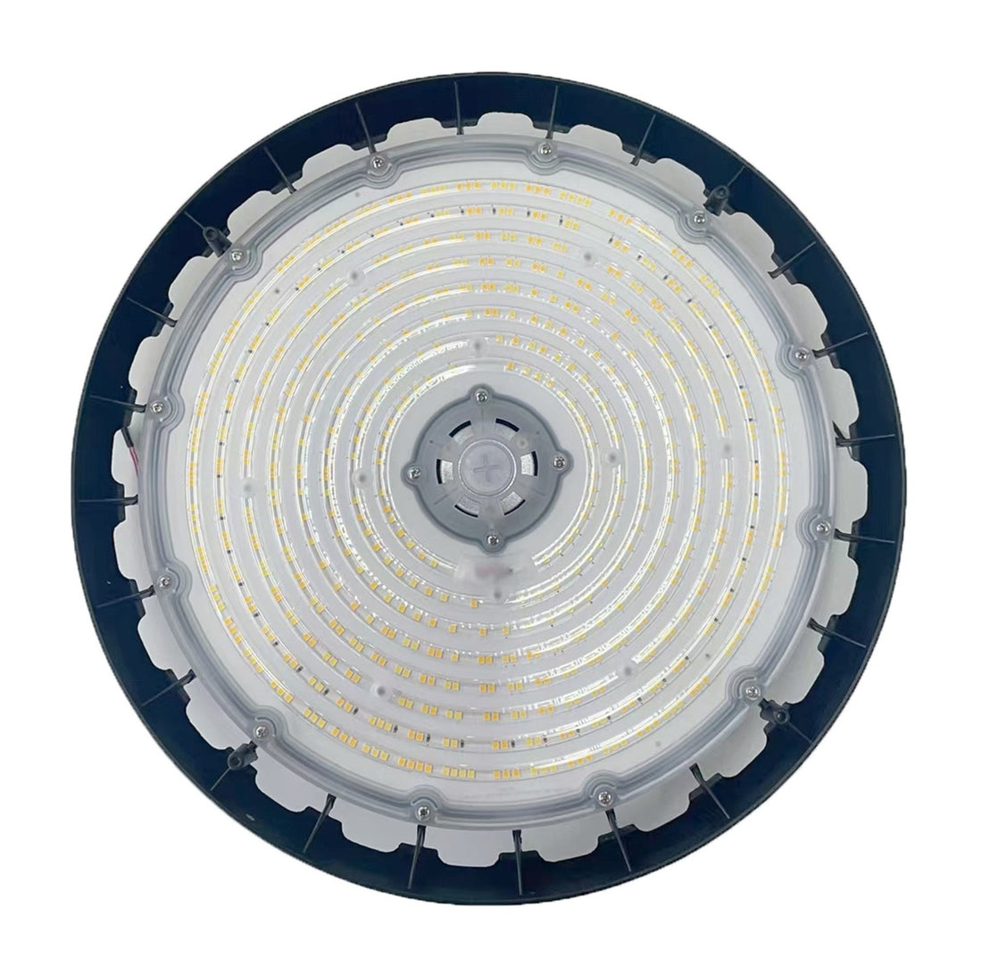 LED UFO High Bay Watt Adjustable 200W/240W/300W close-up detail