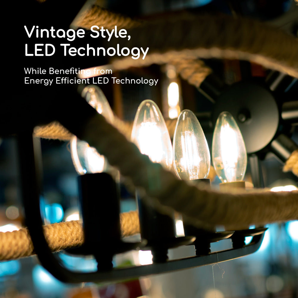 LED B10 60W Dim Energy Star CEC - VB10-3050CEC close-up detail