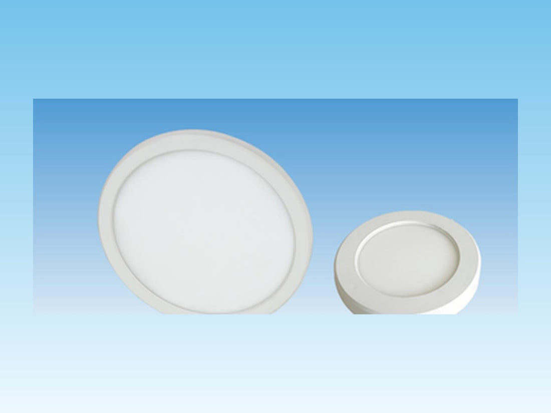 Downlight – 5" – 10W – 3000K/4000K/5000K Selectable – Surface Mount, Daylight + Motion Sensor, Round