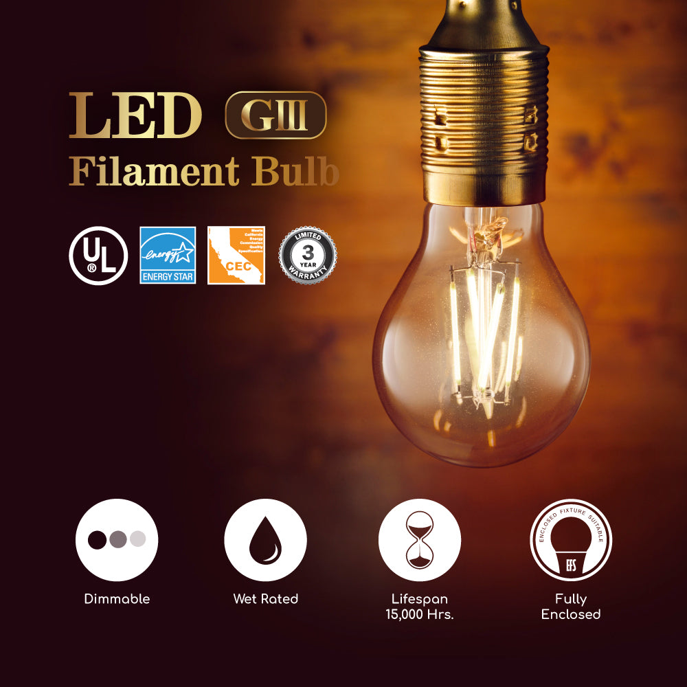 LED A19 60W Dim Energy Star CEC - VA19-3050CEC product image