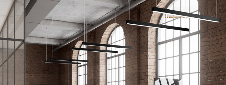 LED 4Ft Up Down Fixture 3Cct Dual Tune Dlc - EUD4-50W103SW-B product image