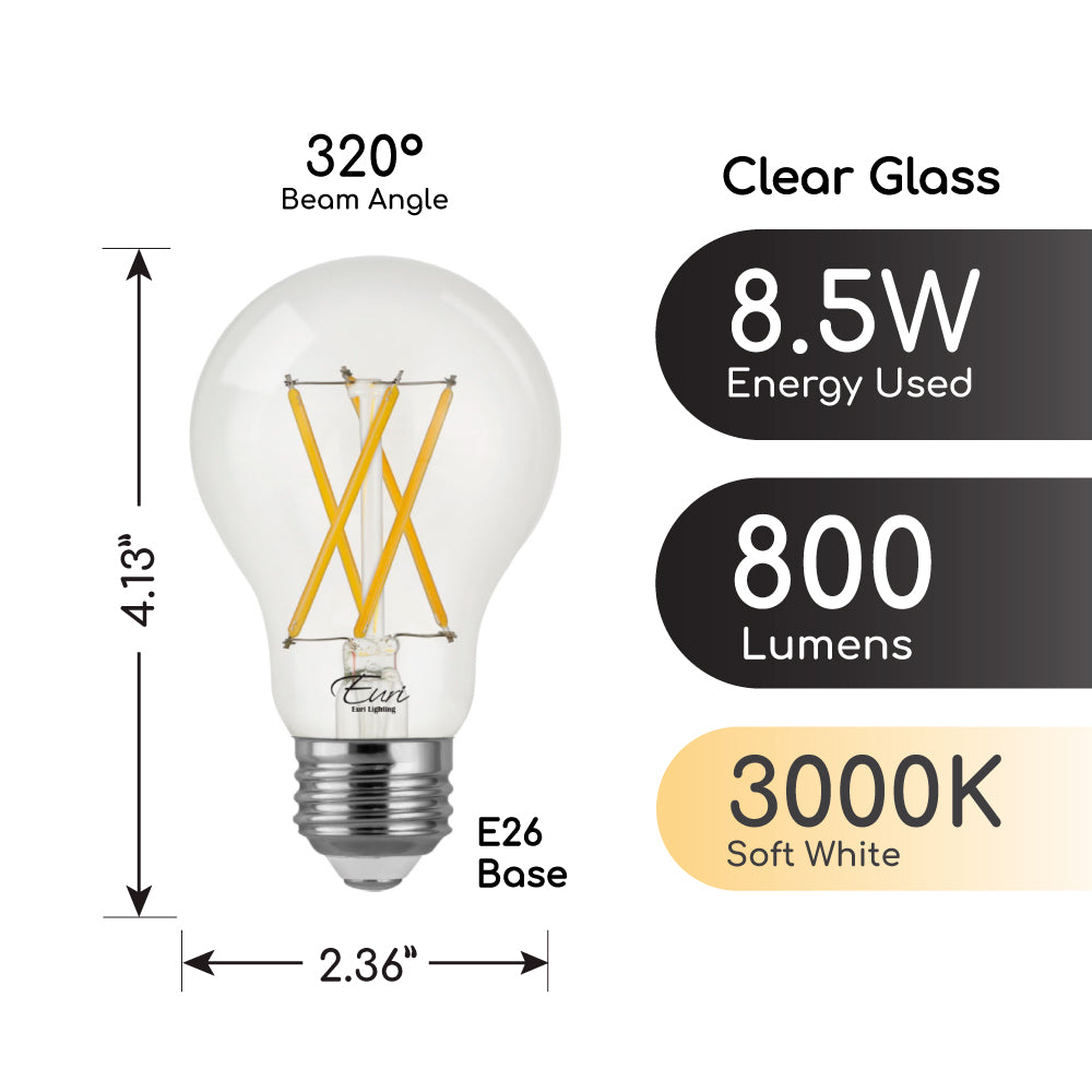 LED A19 60W Dim Energy Star CEC - VA19-3000CEC product image