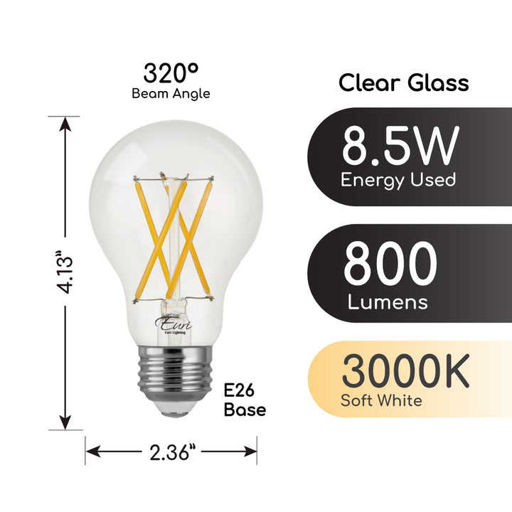 LED A19 60W Dim Energy Star CEC - VA19-3000CEC product image