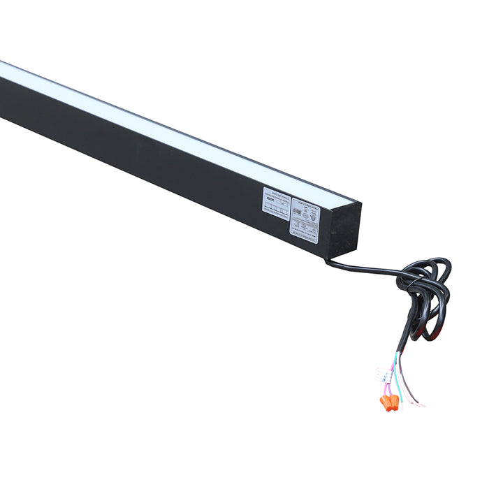 LED 8Ft Up Down Fixture 3Cct Dual Tune Dlc - EUD8-100W103SW-B close-up detail